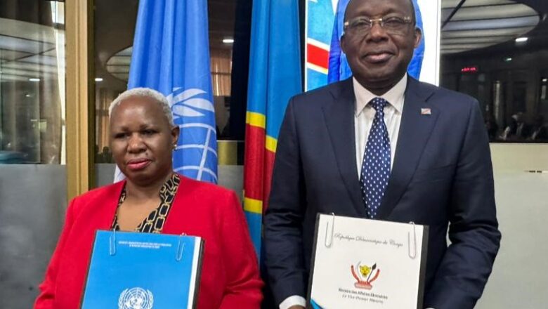 RDC: Le Gouvernement et la Monusco signent un plan de désengagement pour le retrait de la Mission