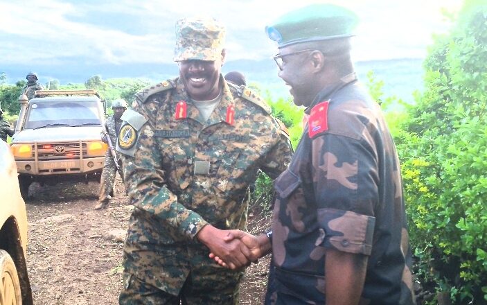 ADF au Nord-Kivu : Commandant de l’armée de terre Ougandaise, Kayanja Muhanga est arrivé à Béni