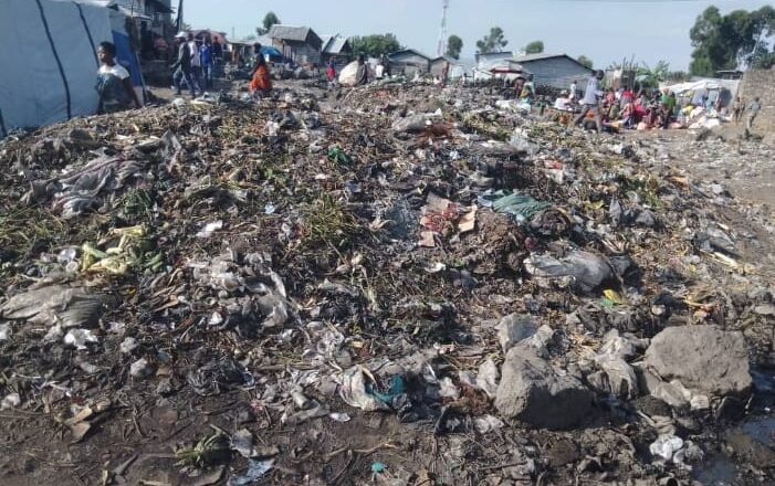 Nyiragongo: Cette poubelle dangereuse au cœur du site de déplacés de kayembe