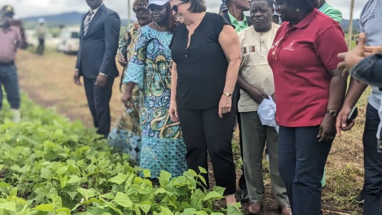Agriculture: Au Sud-Kivu, l’ambassadrice du Canada visite le site de l’INERA
