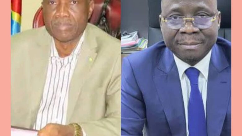 RDC – Sortie du Gouvernement Judith : Marc Manyanga Ndambo félicite Jean Pierre Tshimanga Buana nommé Ministre de pêche et élevage